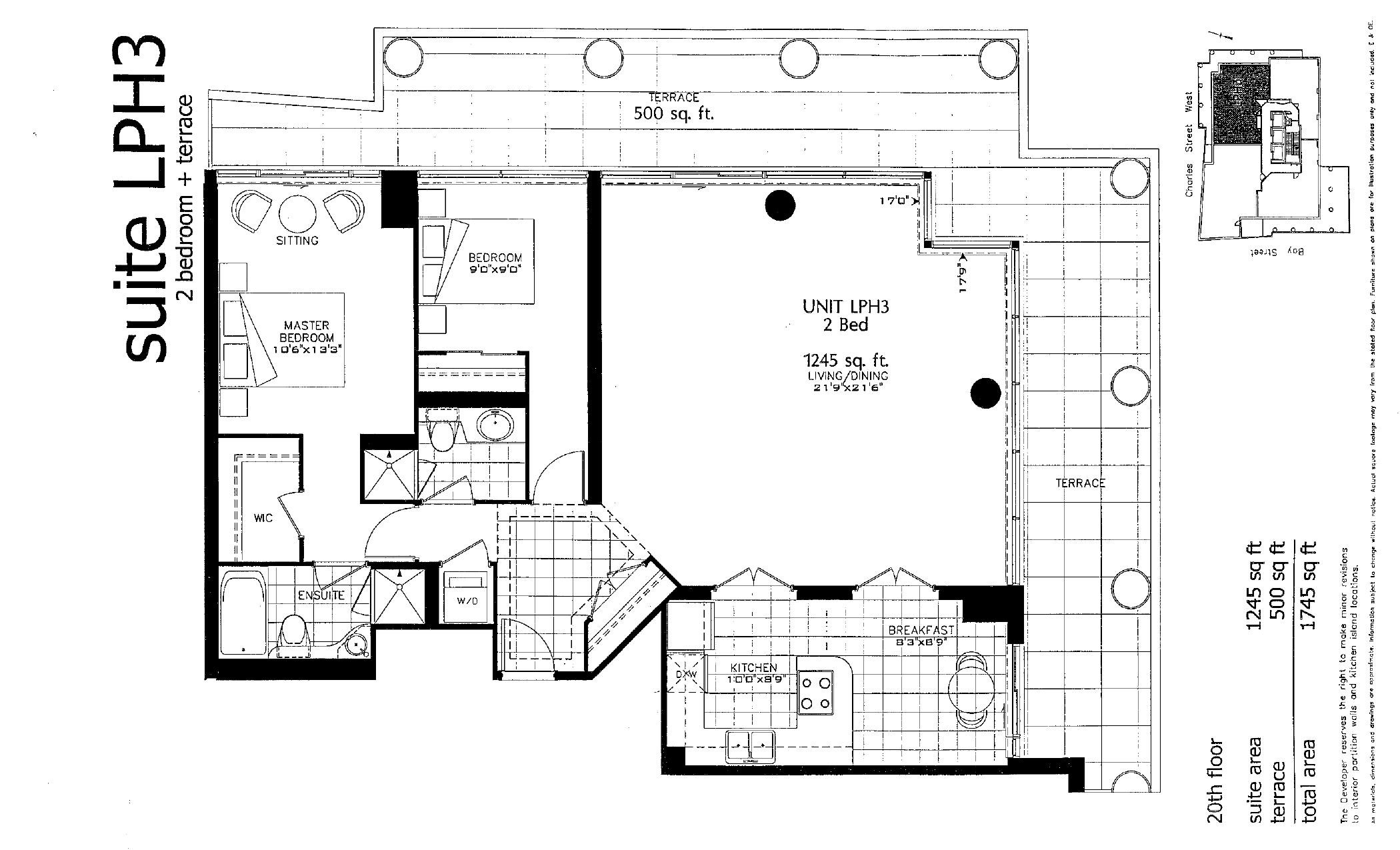 Suite LPH3 floor plan