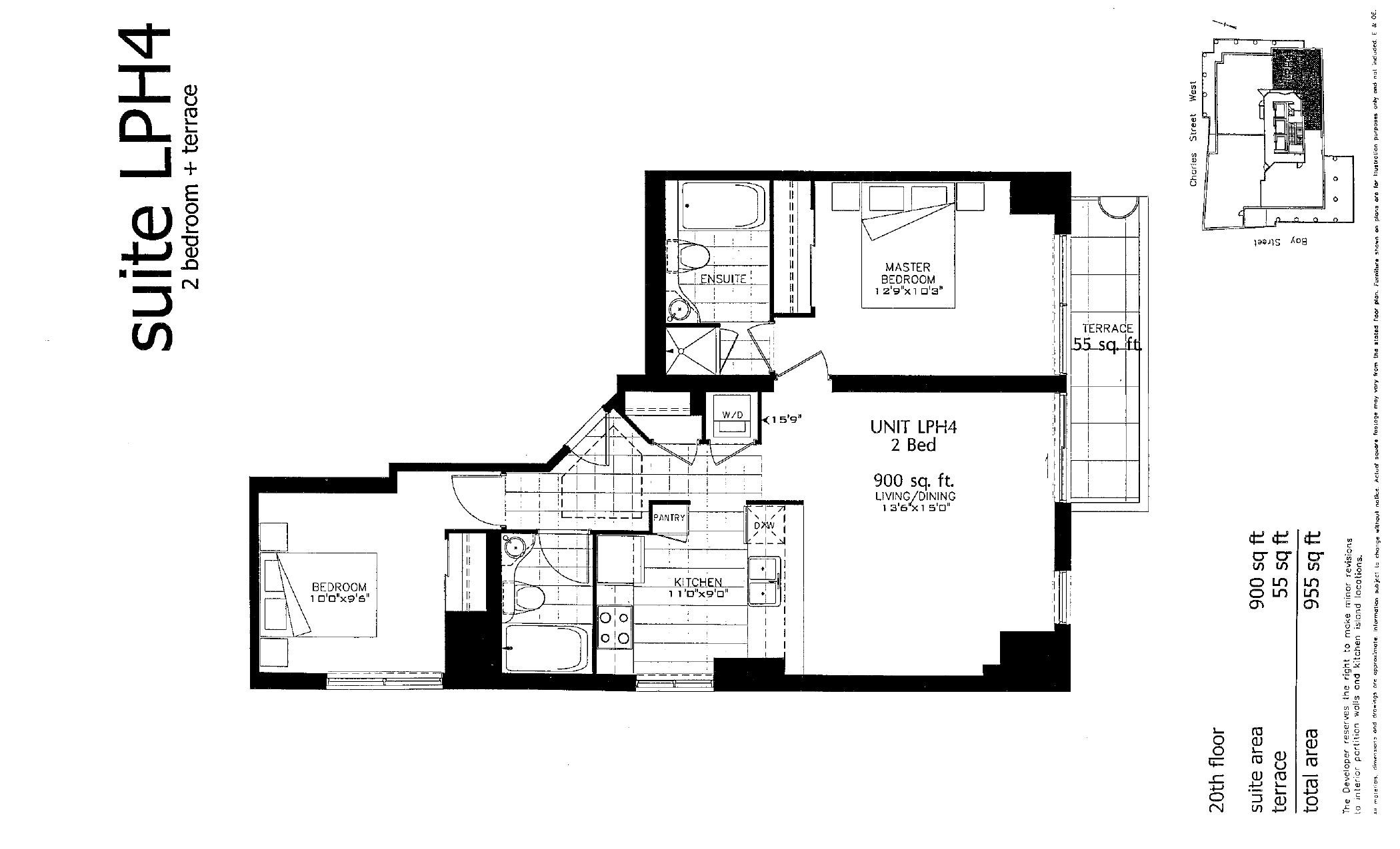 Suite LPH4 floor plan