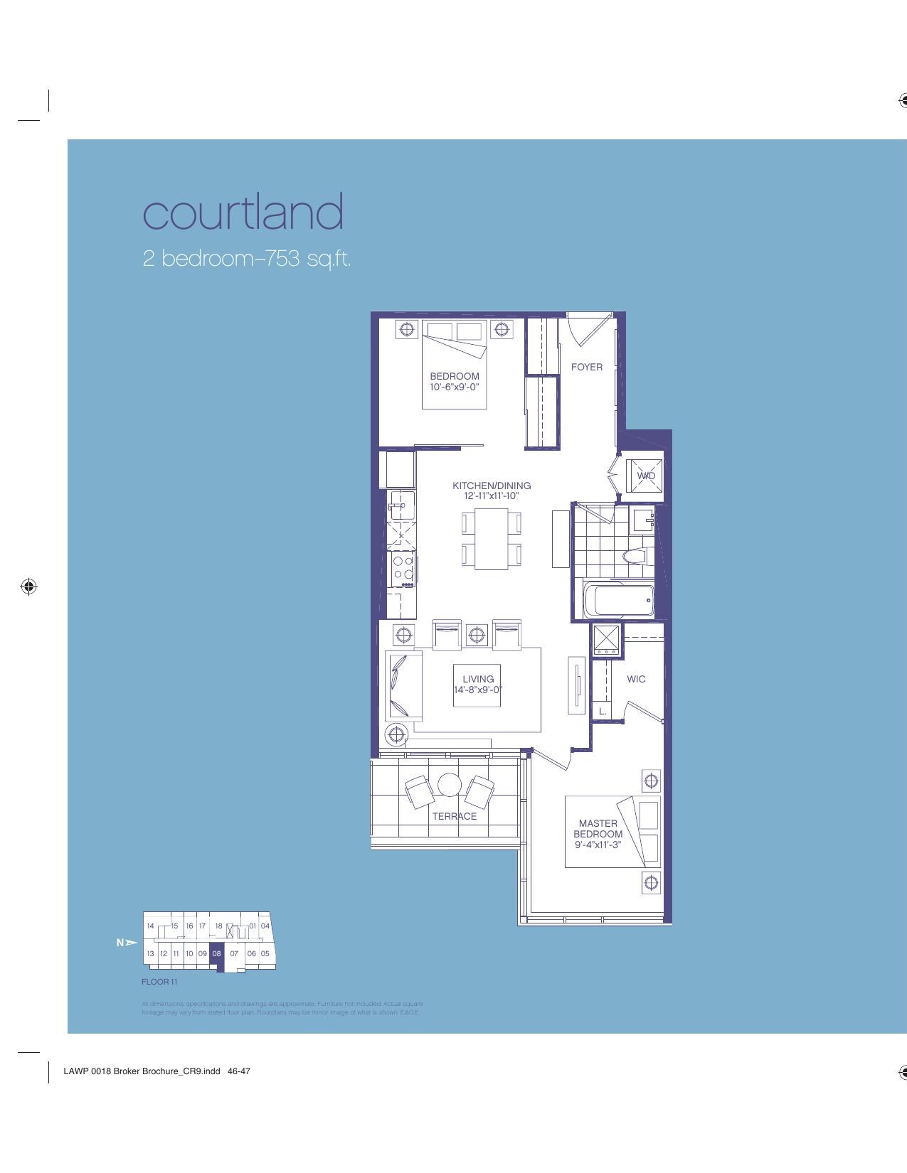 courtland floor plan