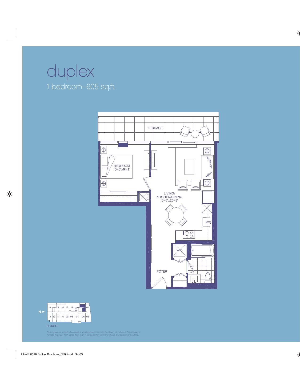 duplex floor plan