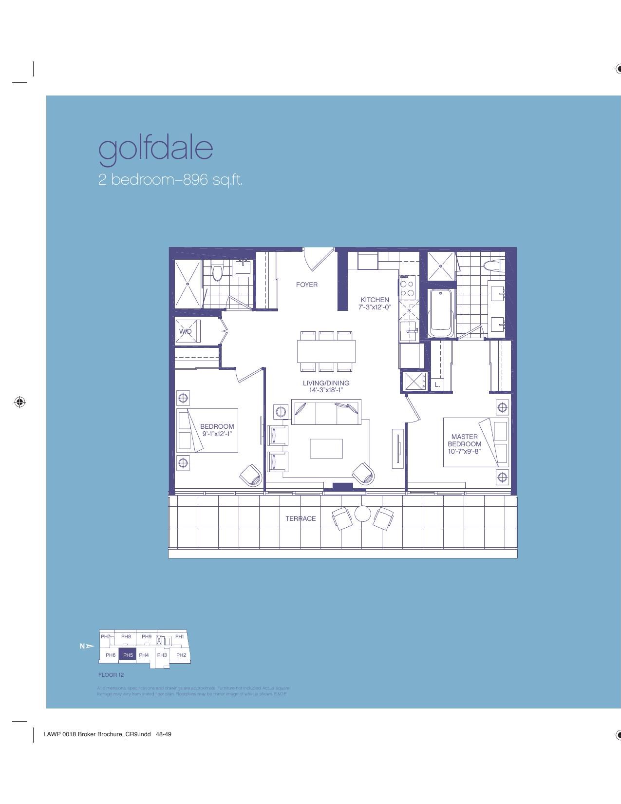 golfdale floor plan