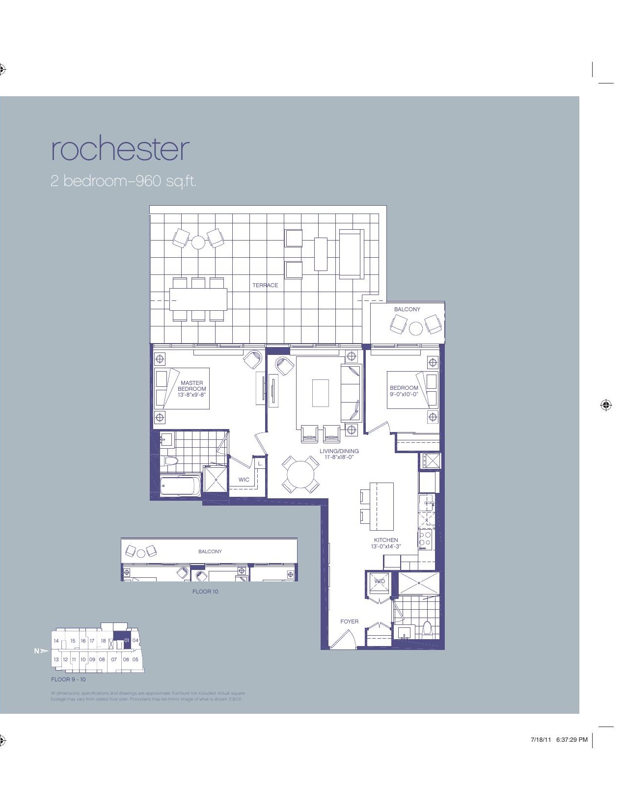 rochester floor plan