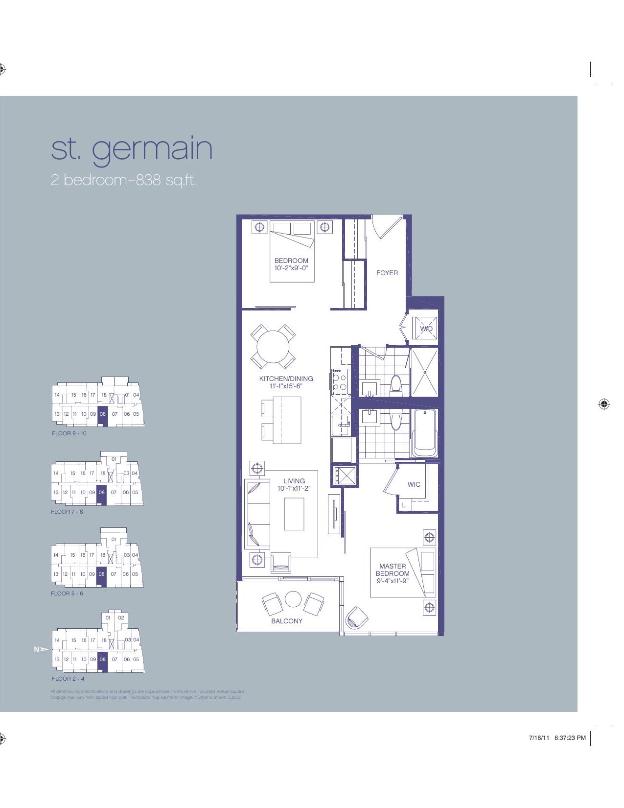 st. germain floor plan