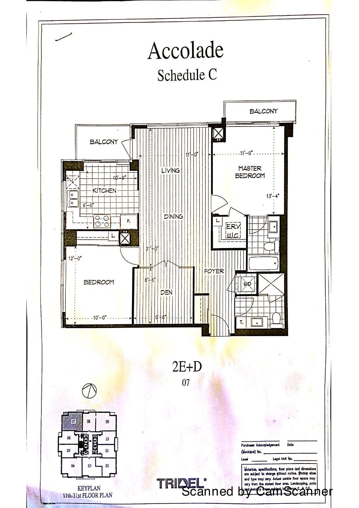 2E+D floor plan