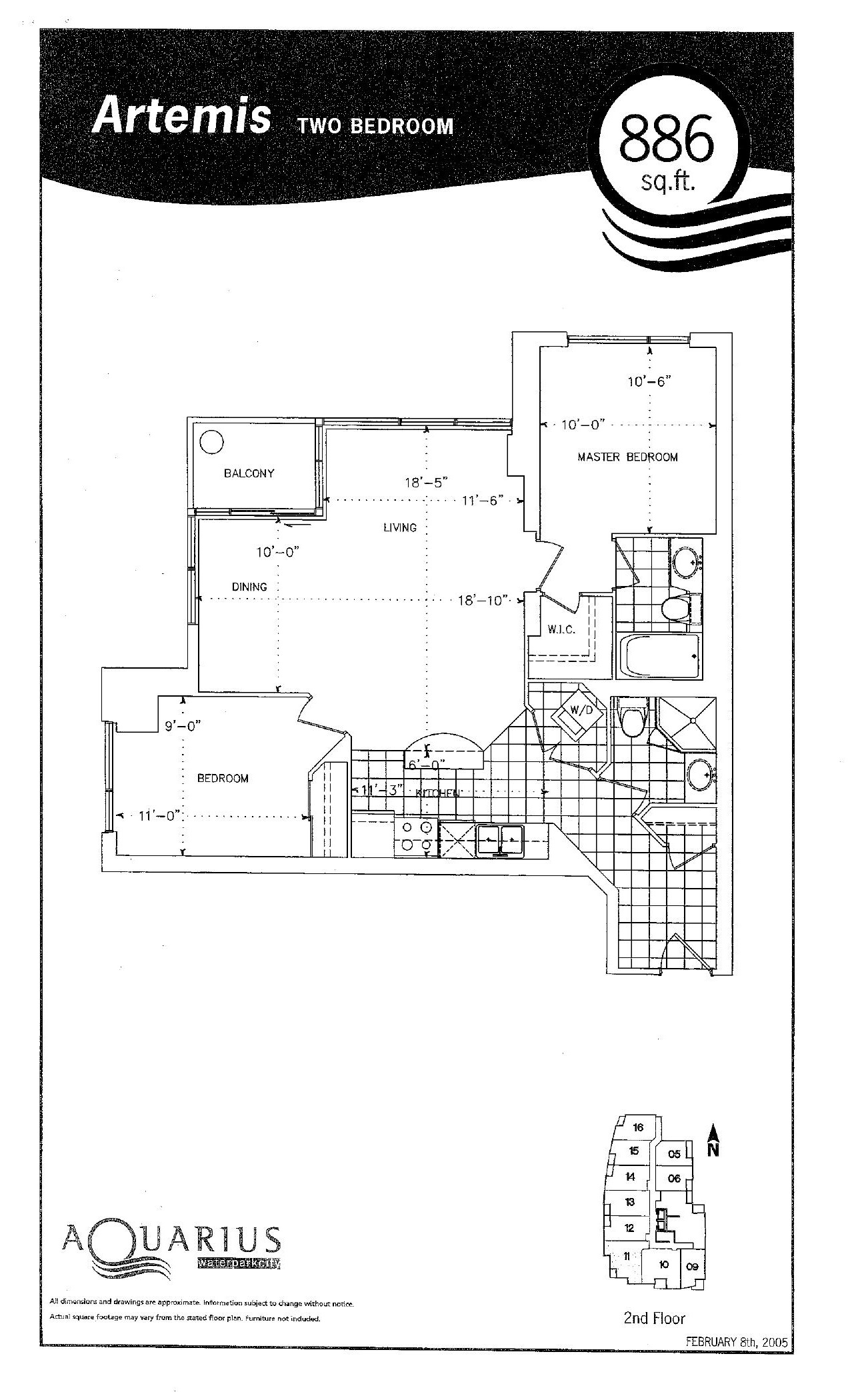 Artemis (2nd Floor) floor plan
