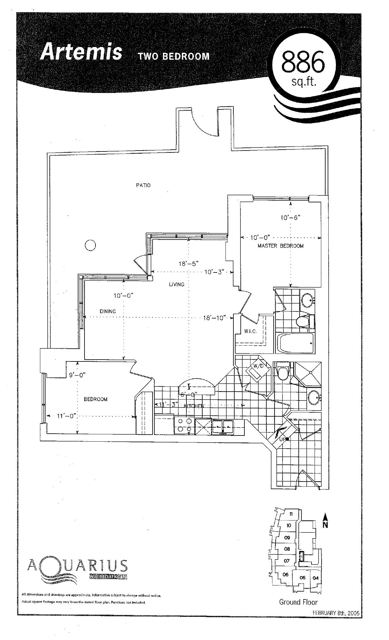 Artemis floor plan