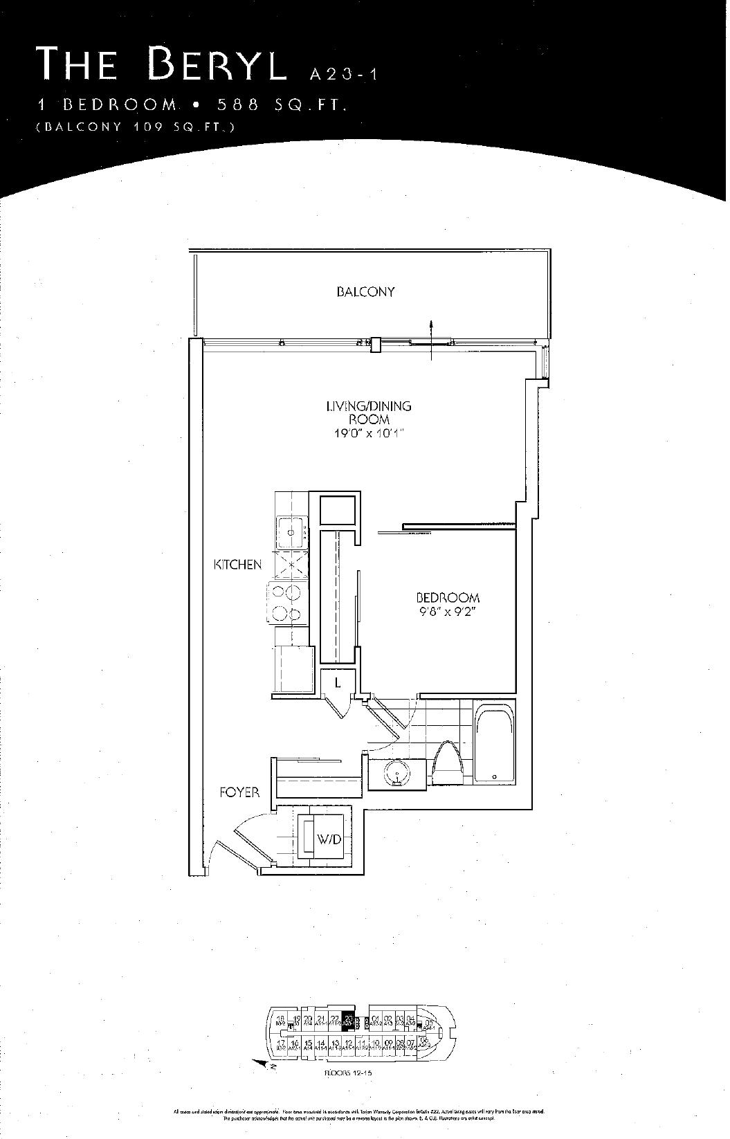 The Beryl floor plan