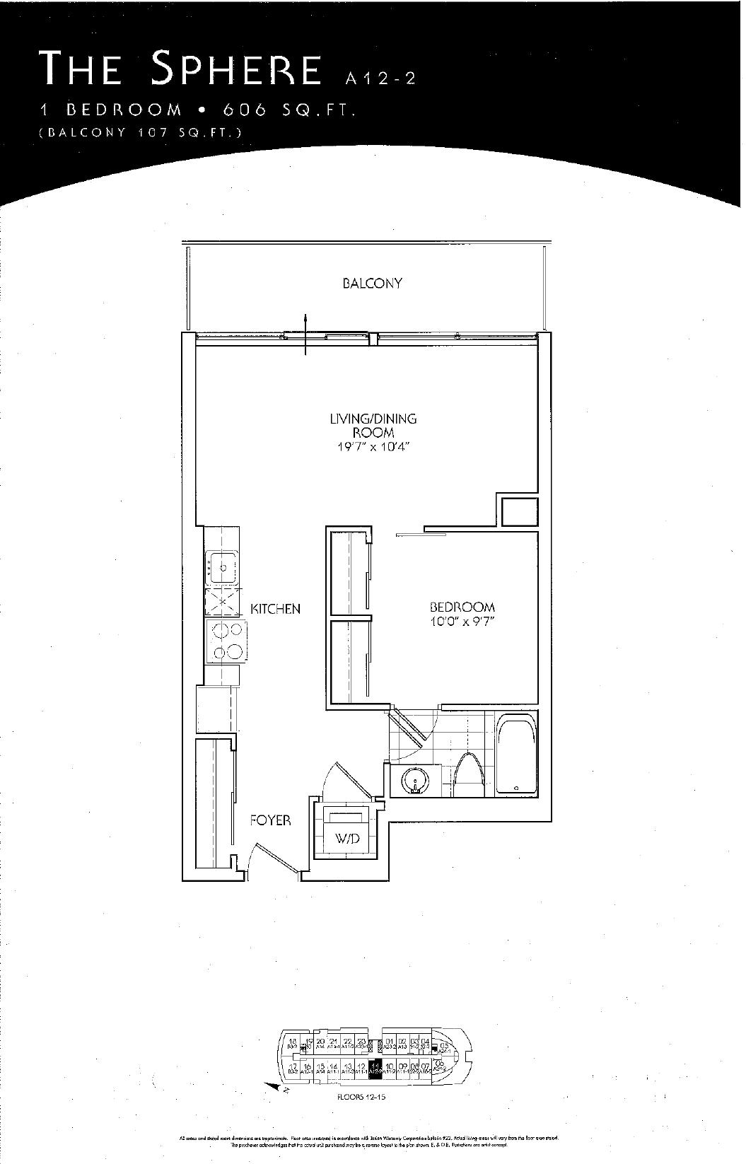 The Sphere floor plan
