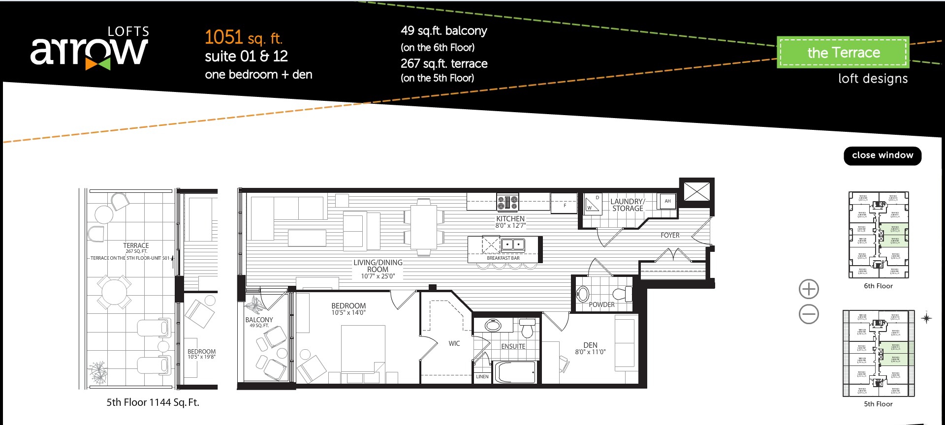 Suite 01 & 12 floor plan