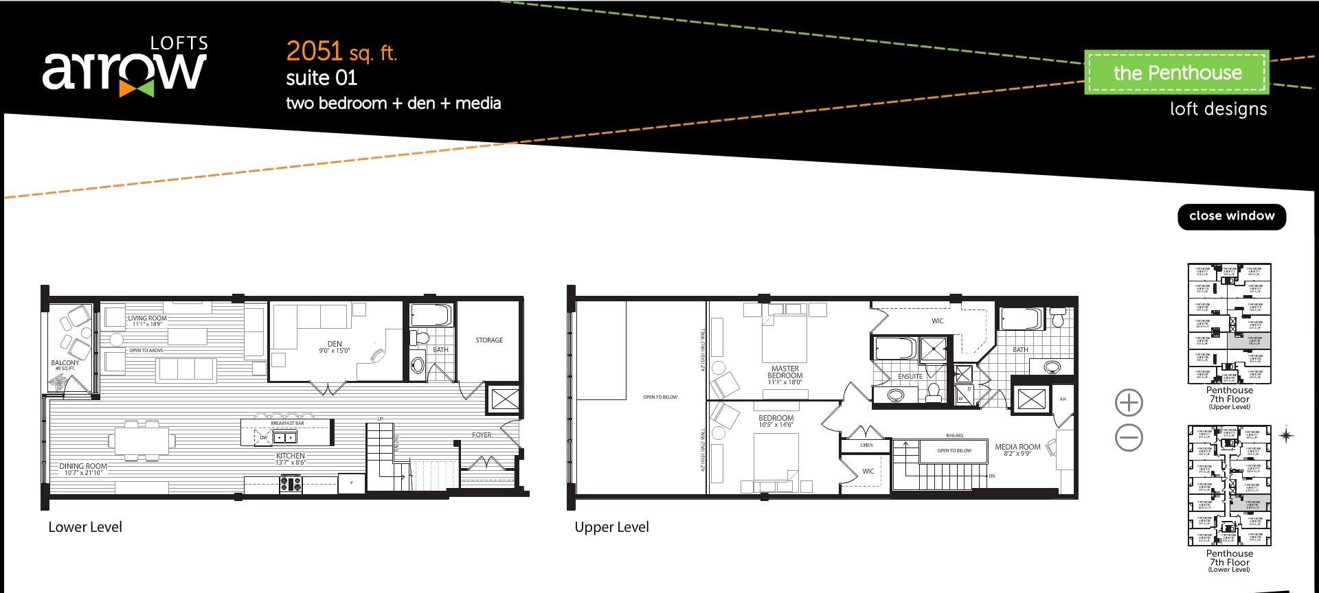 Suite 01 floor plan