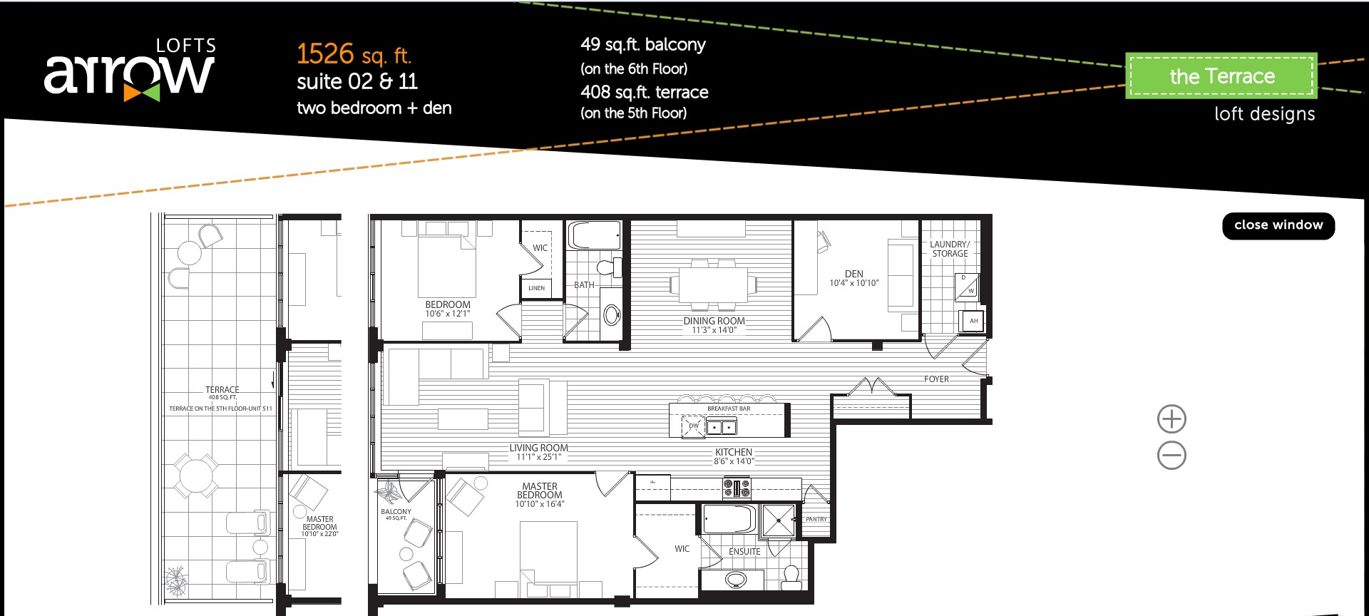 Suite 02 & 11 floor plan