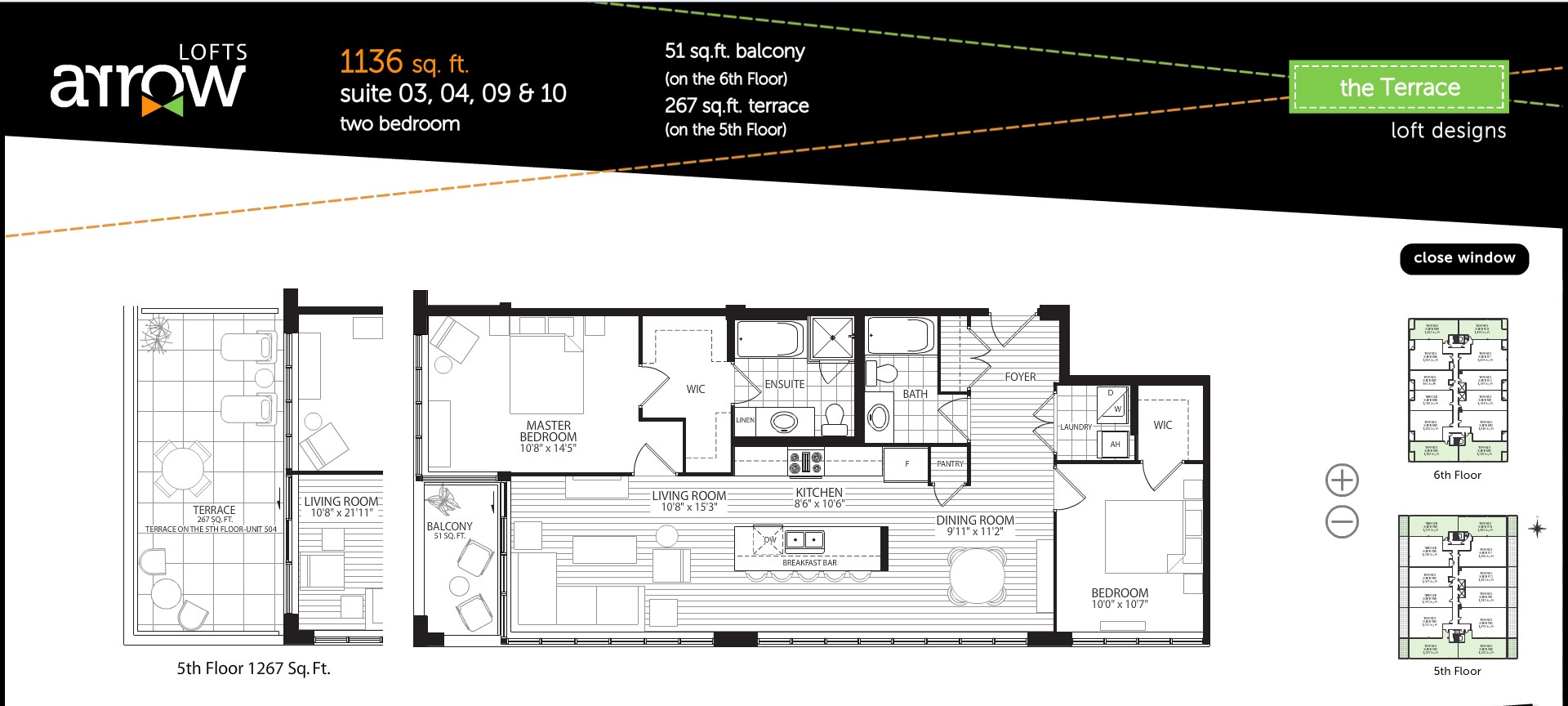 Suite 03, 04, 09 & 10 floor plan