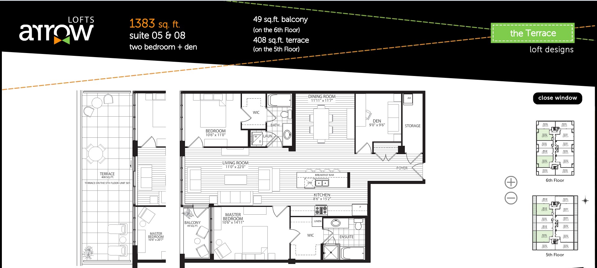 Suite 05 & 08 floor plan