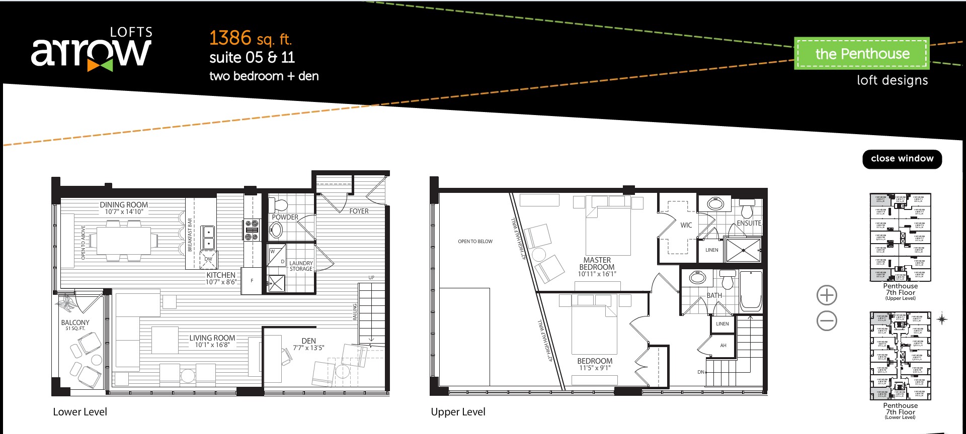Suite 05 & 11 floor plan