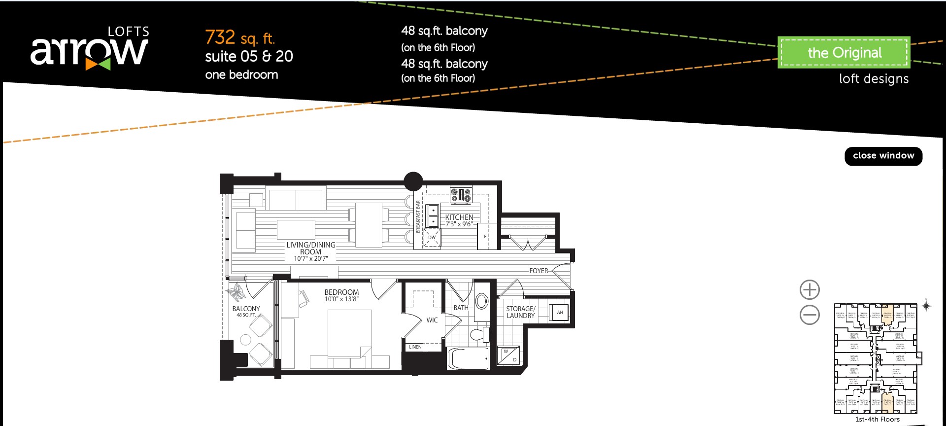 Suite 05 & 20 floor plan