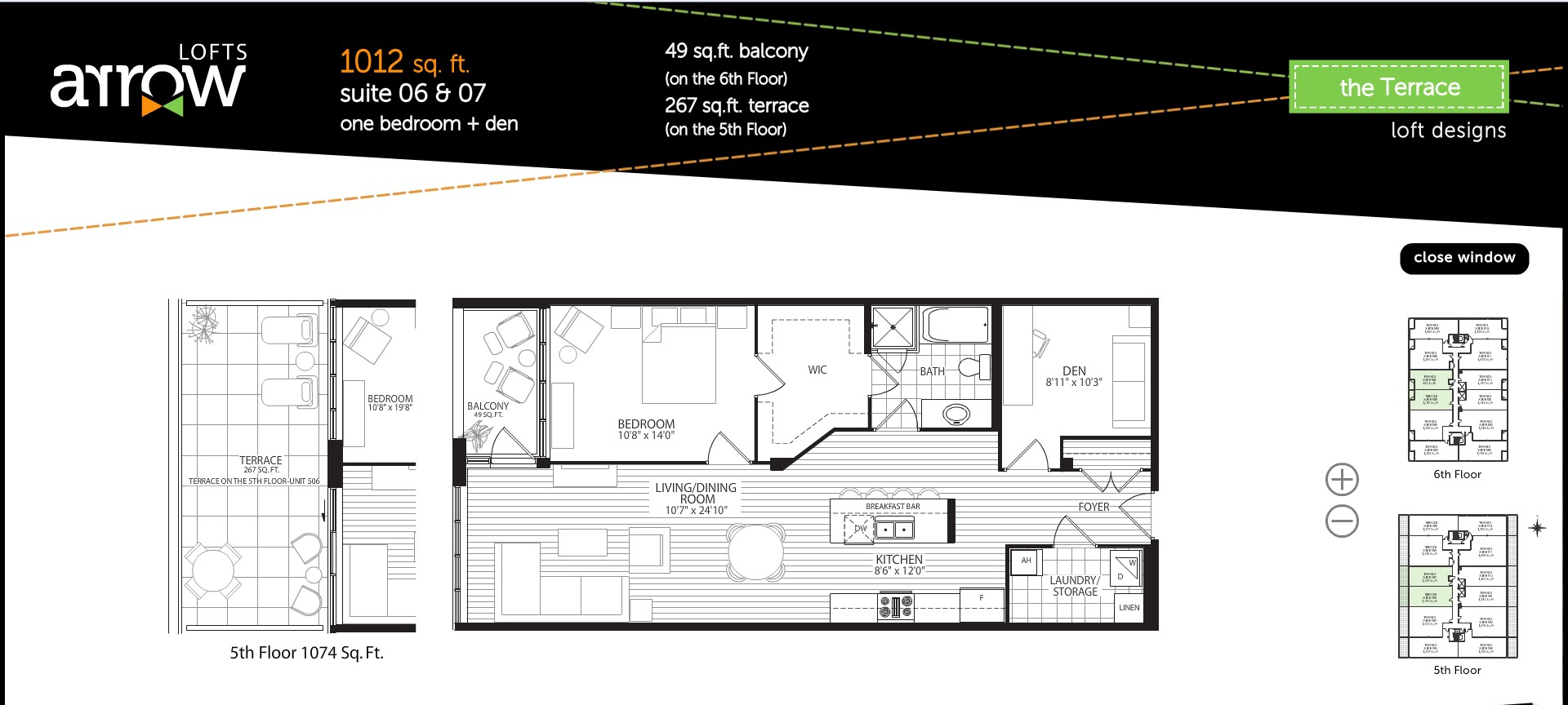 Suite 06 & 07 floor plan