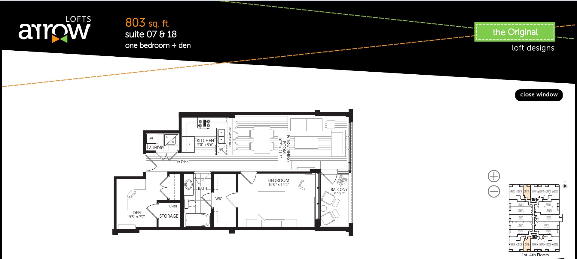 Suite 07 & 18 floor plan