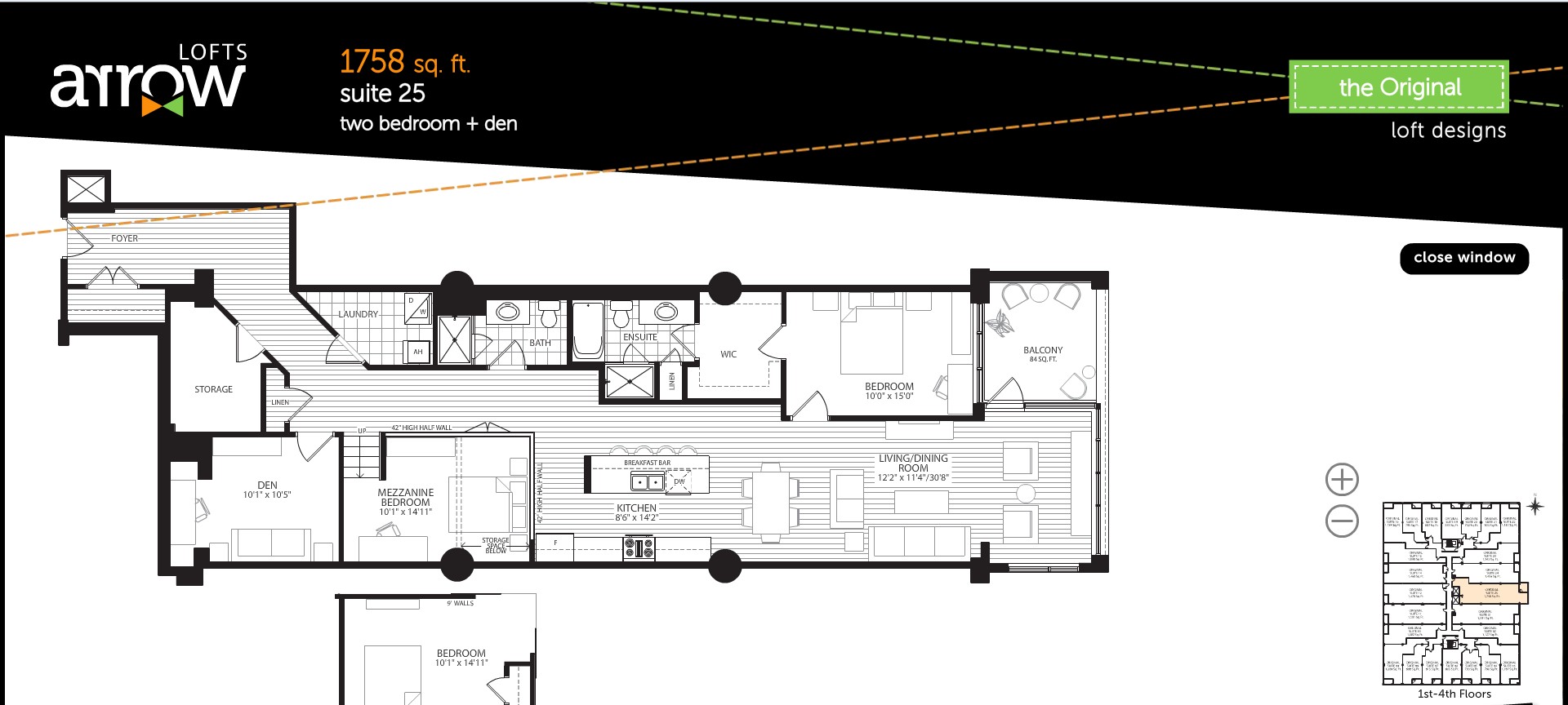 Suite 25 floor plan