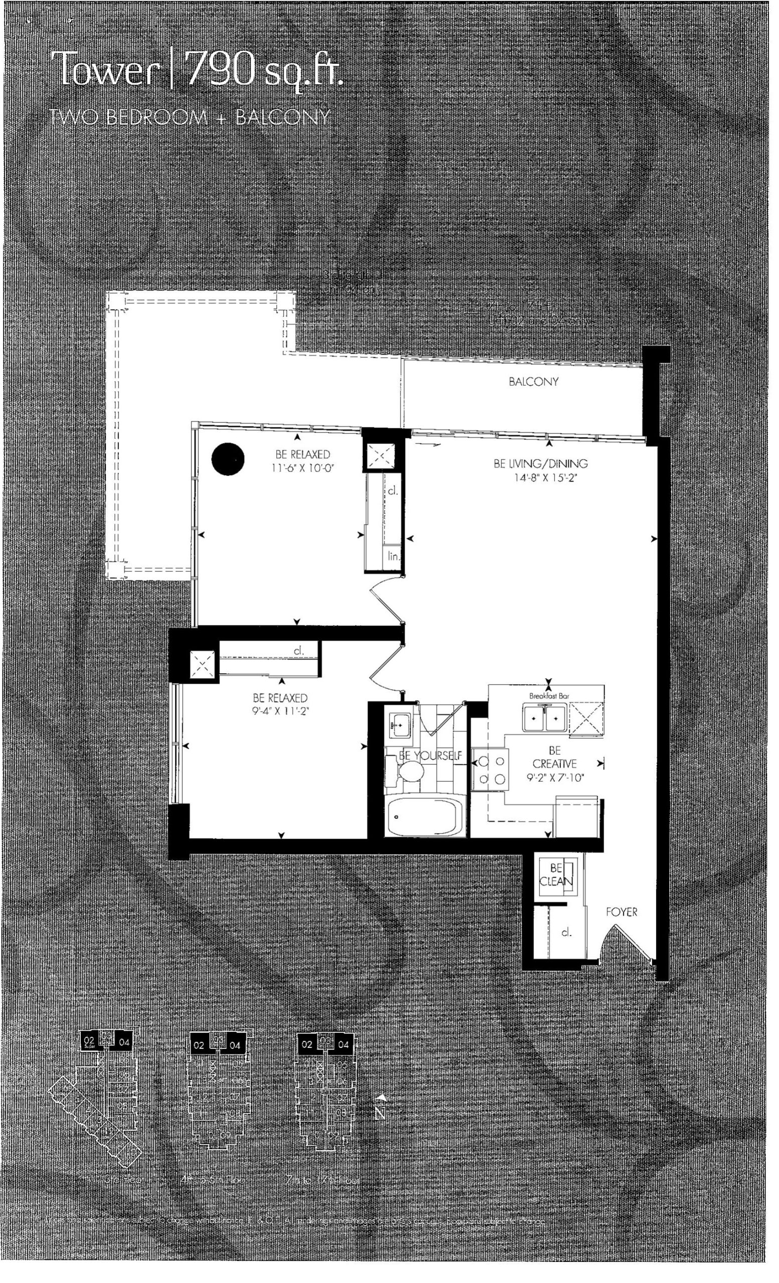 Tower 790 floor plan