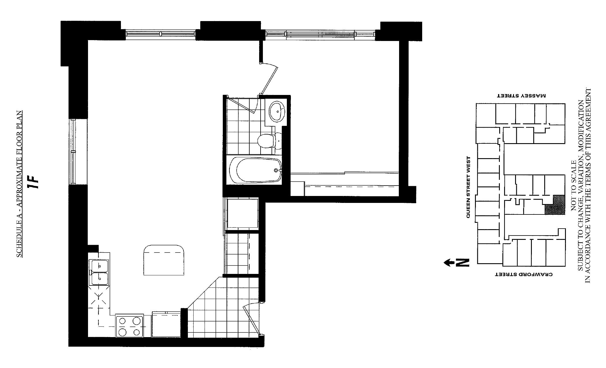 1F floor plan