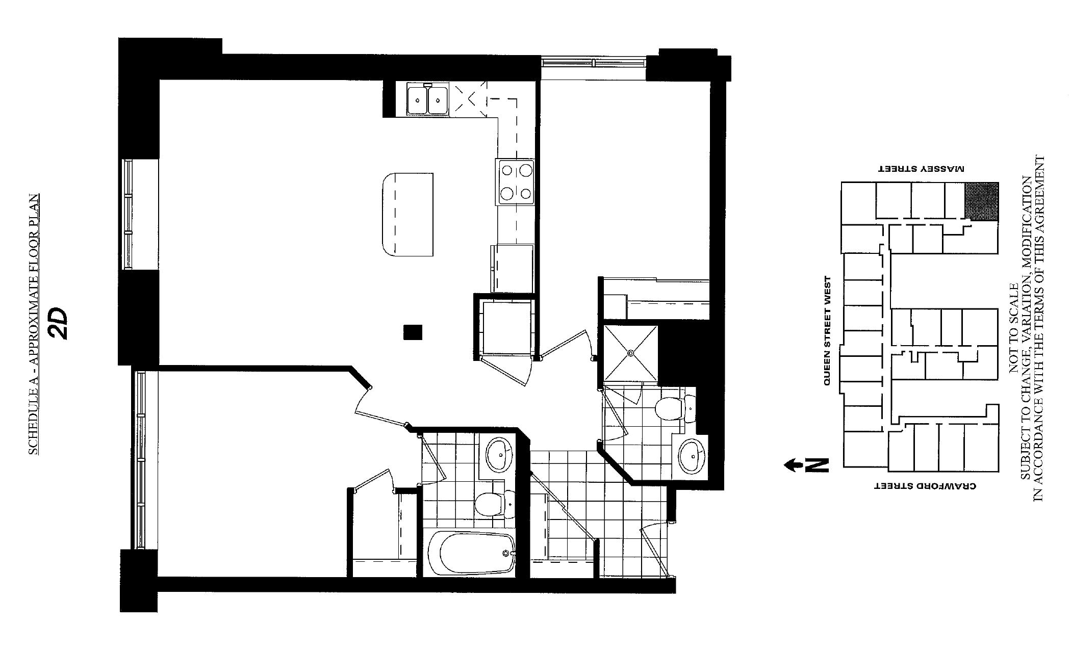 2D floor plan