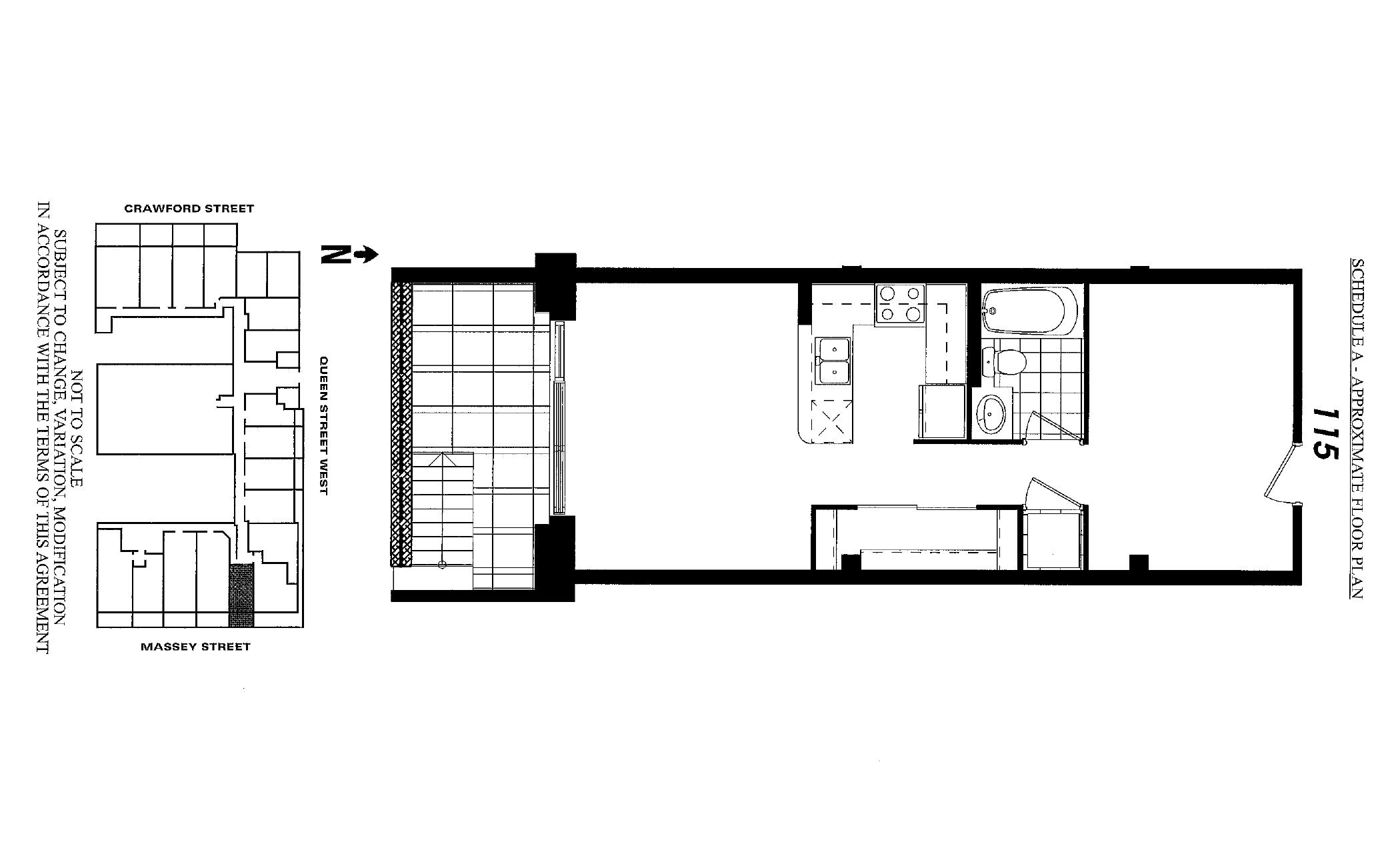 Suite 115 floor plan