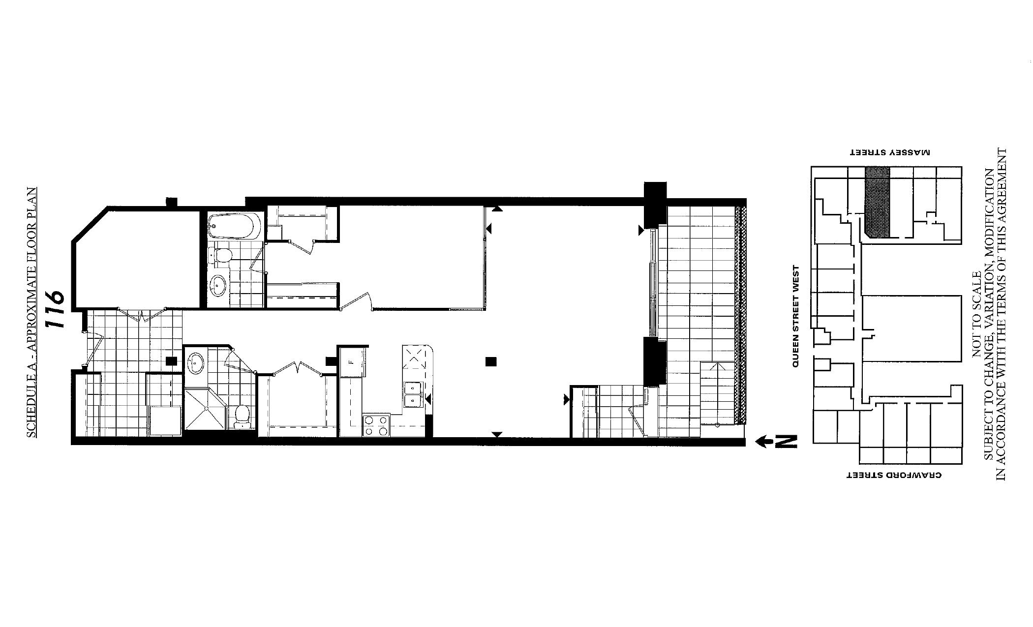 Suite 116 floor plan