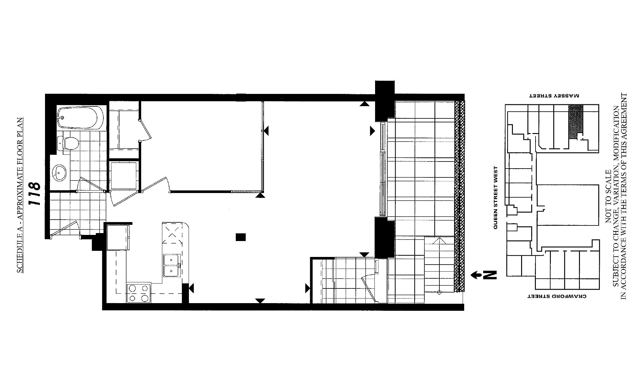 Suite 118 floor plan