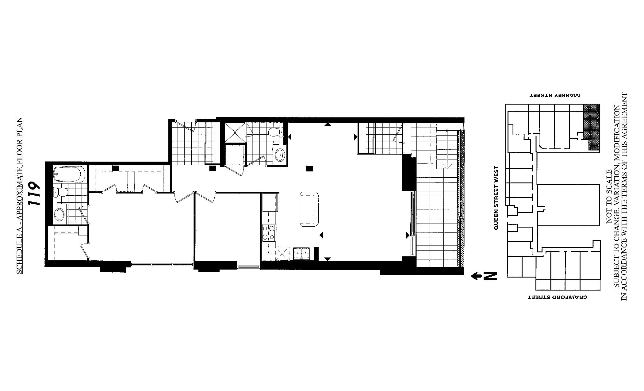 Suite 119 floor plan