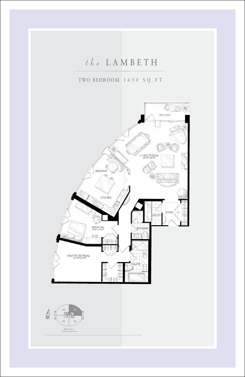 The Lambeth floor plan