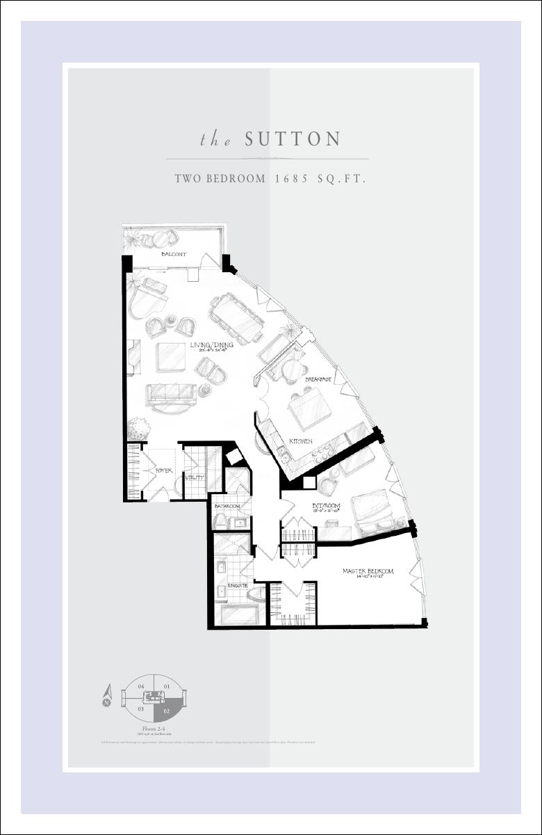 The Sutton floor plan