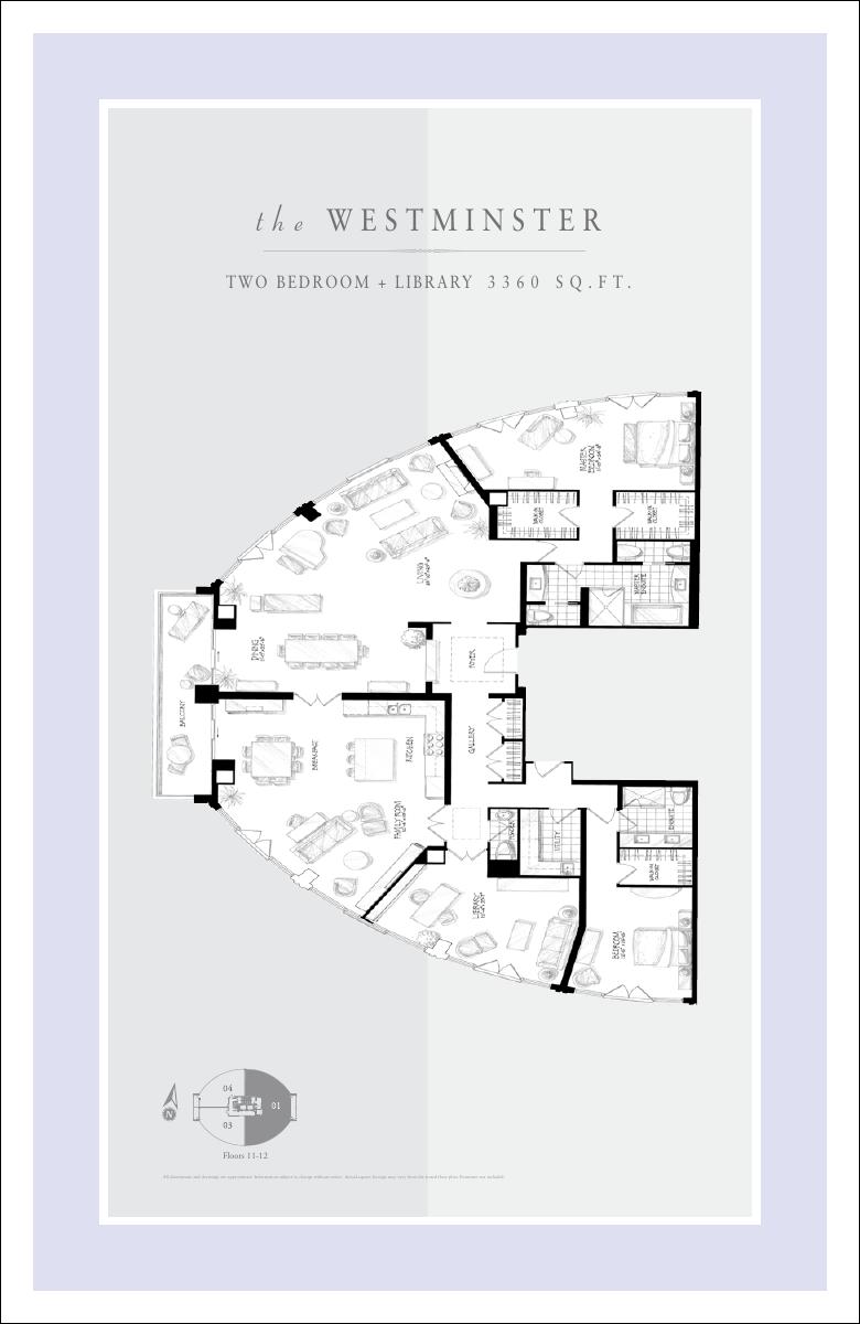 The Westminster floor plan
