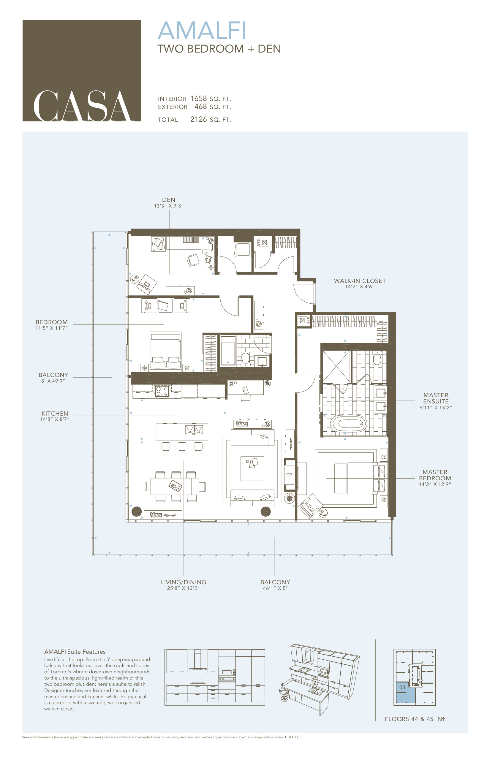 AMALFI floor plan