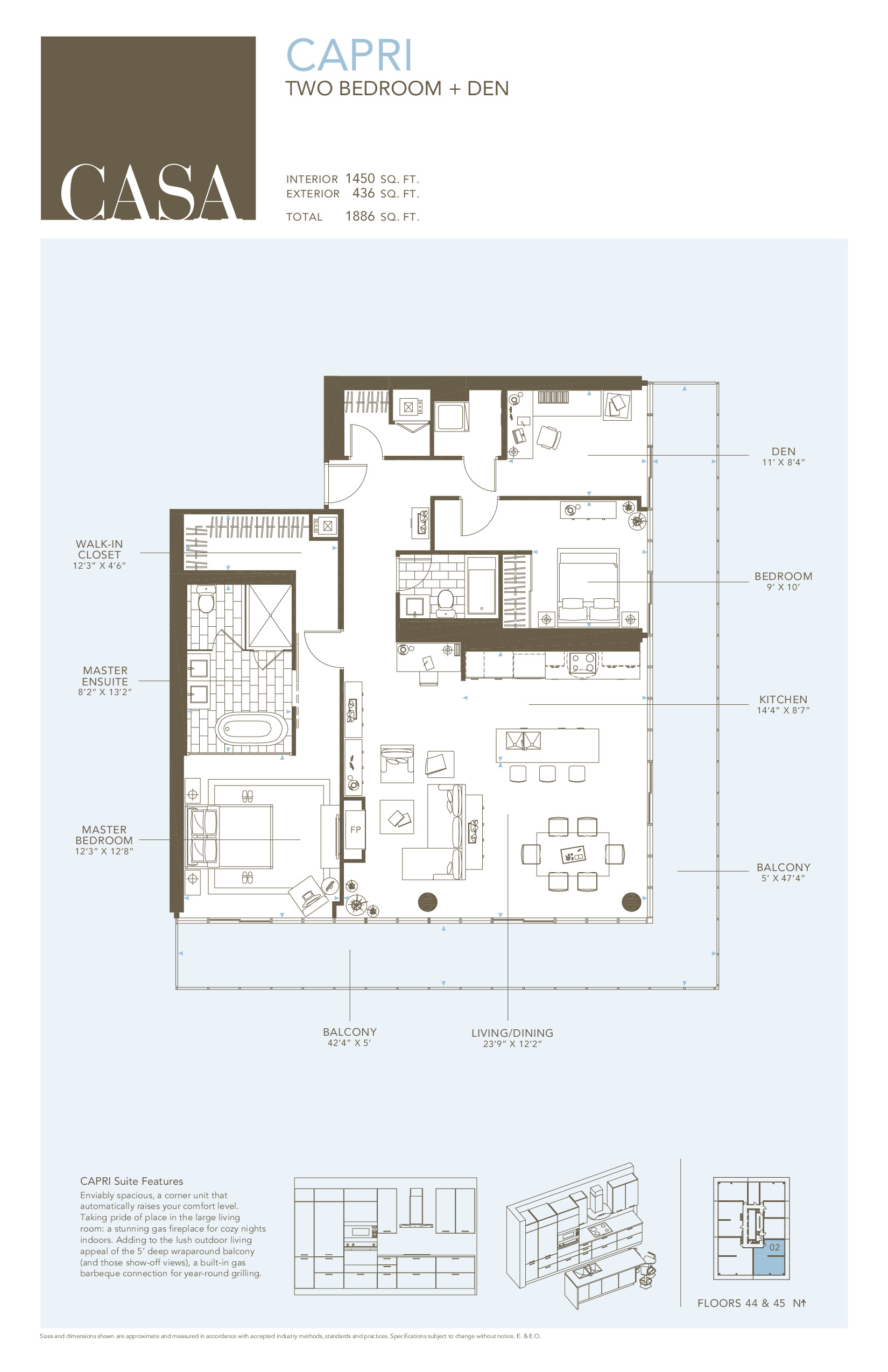 CAPRI floor plan