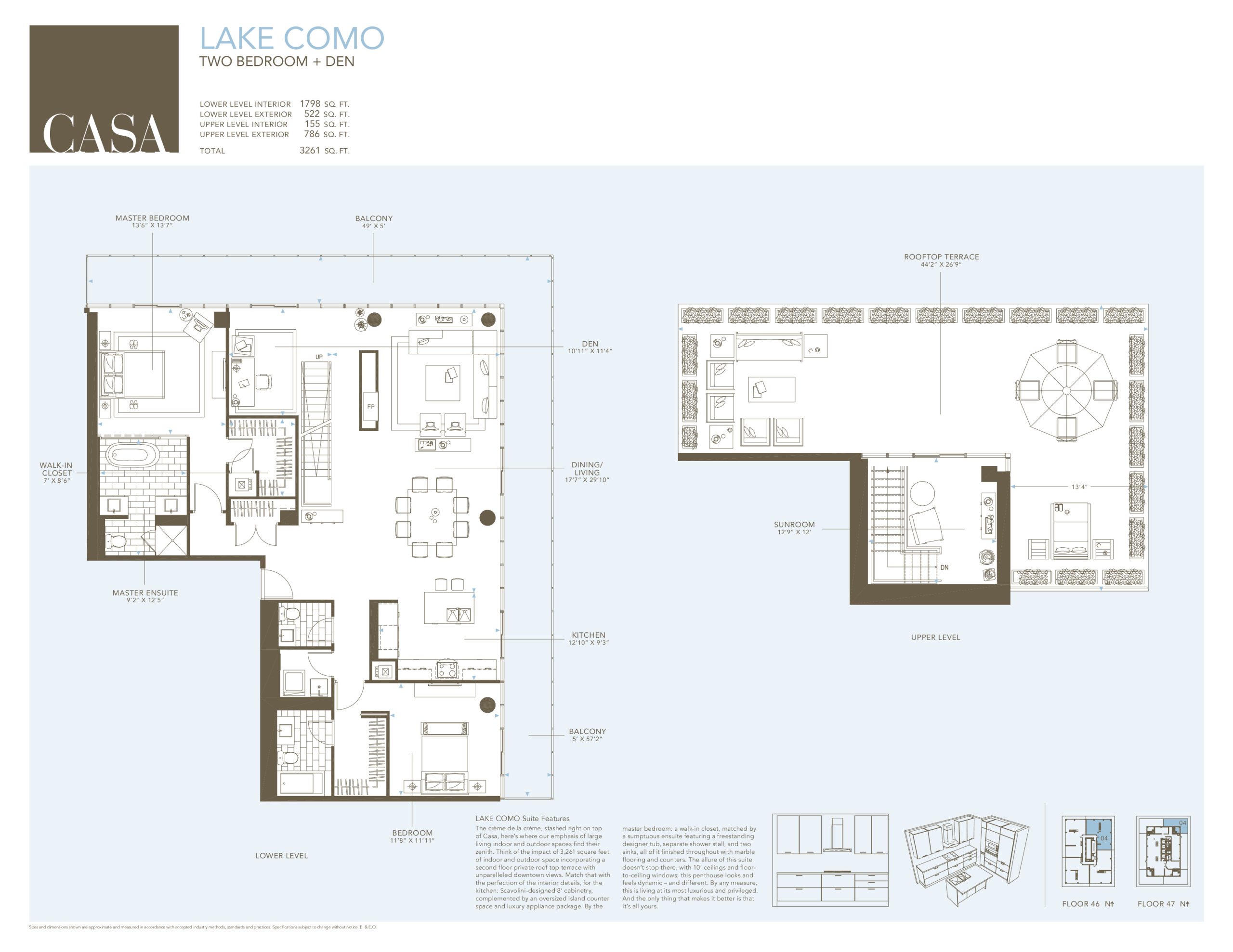 LAKE COMO floor plan