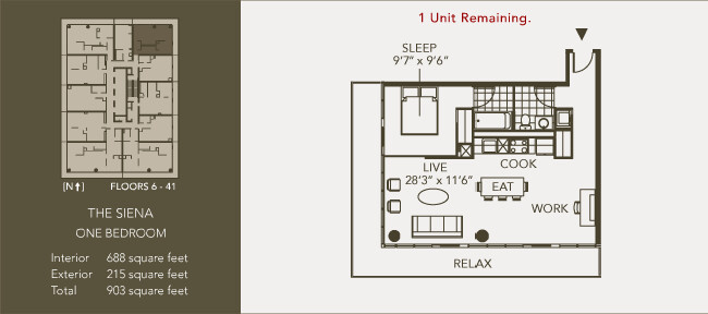 THE SIENA floor plan