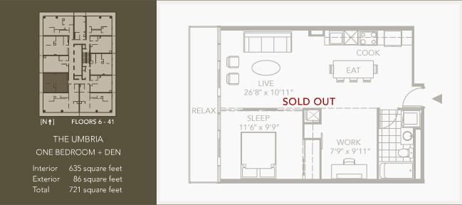 THE UMBRIA floor plan