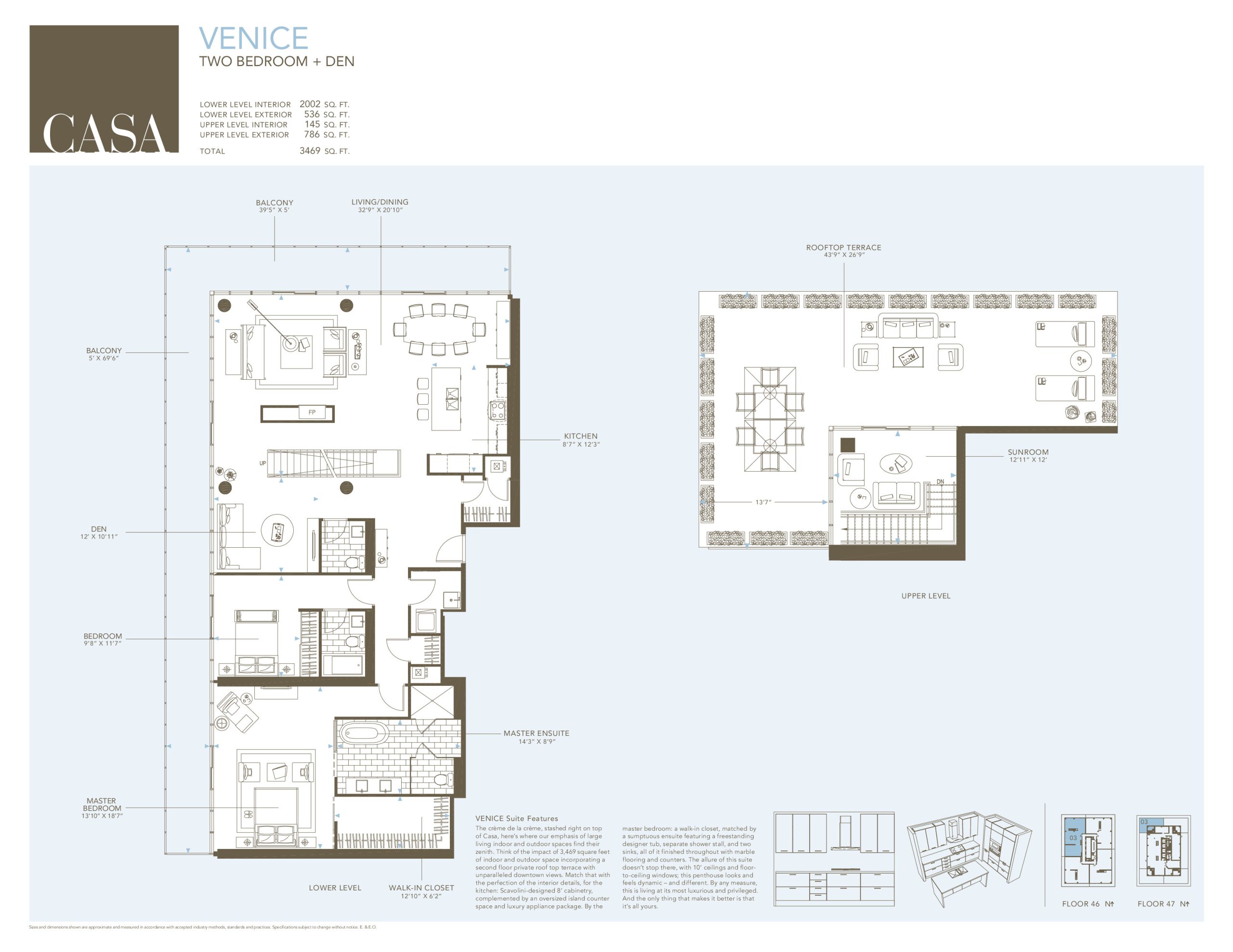 VENICE floor plan