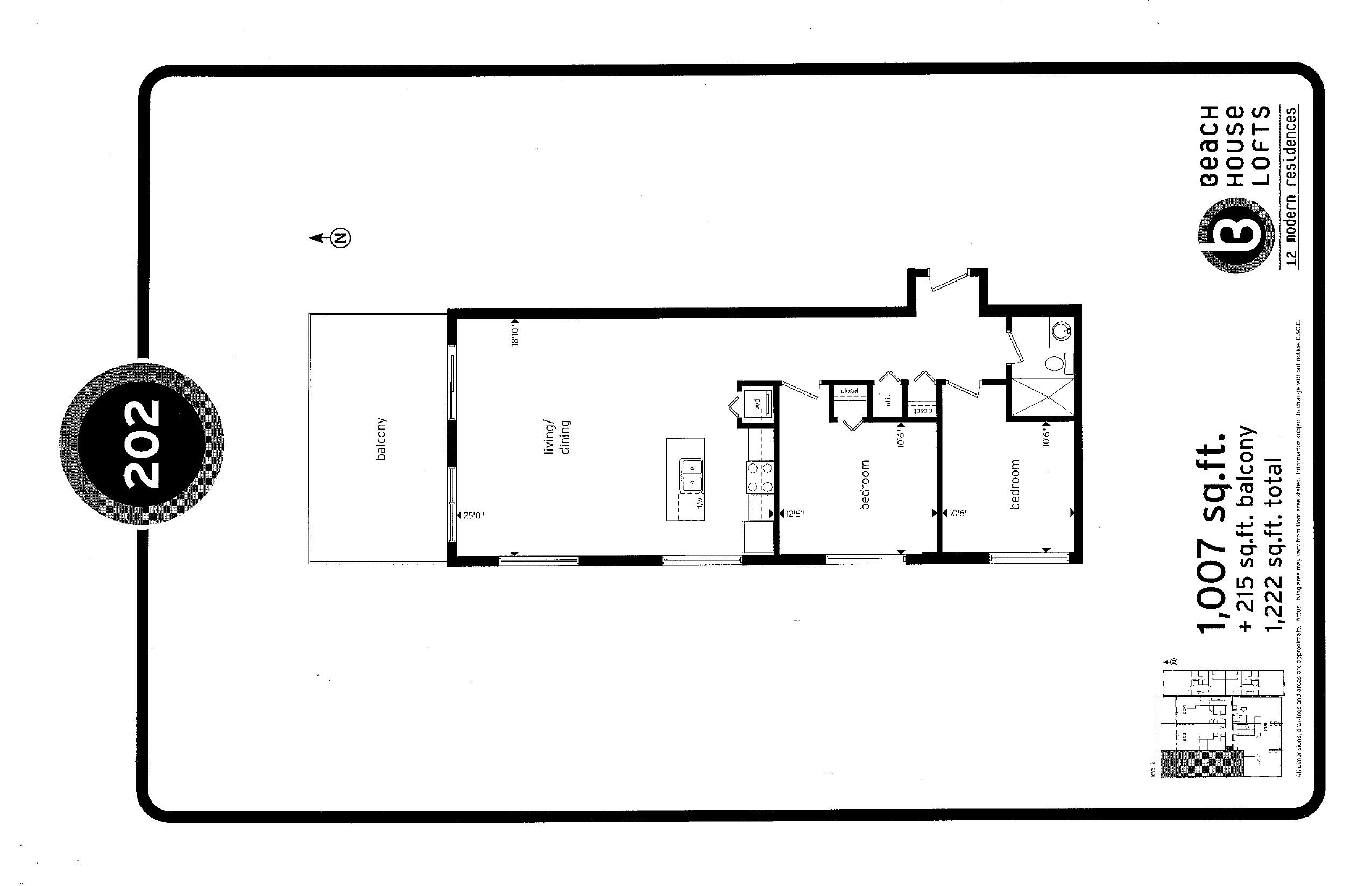 Suite 202 floor plan