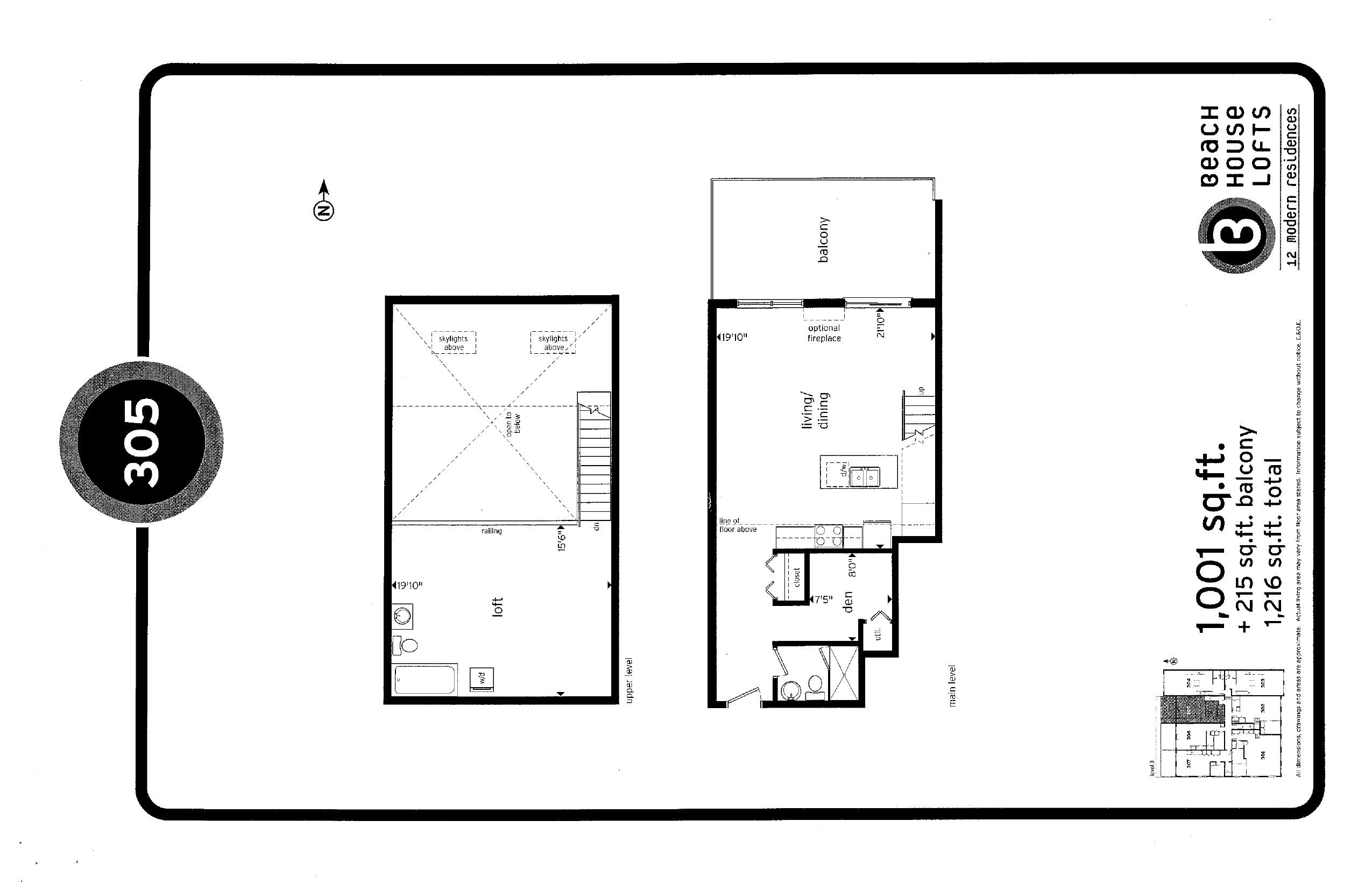 Suite 305 floor plan