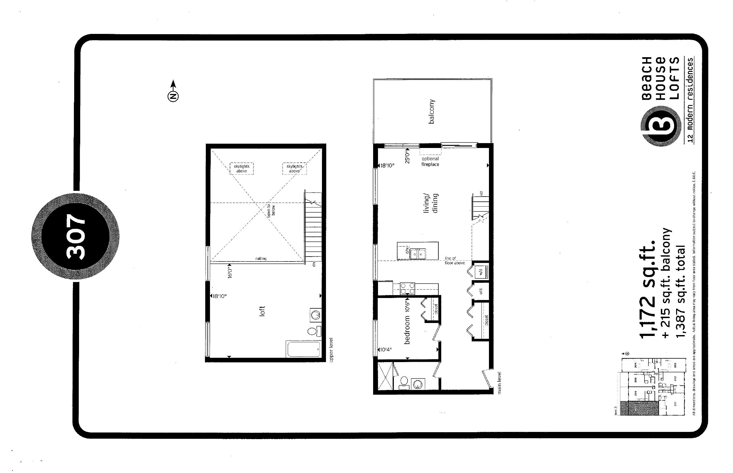 Suite 307 floor plan