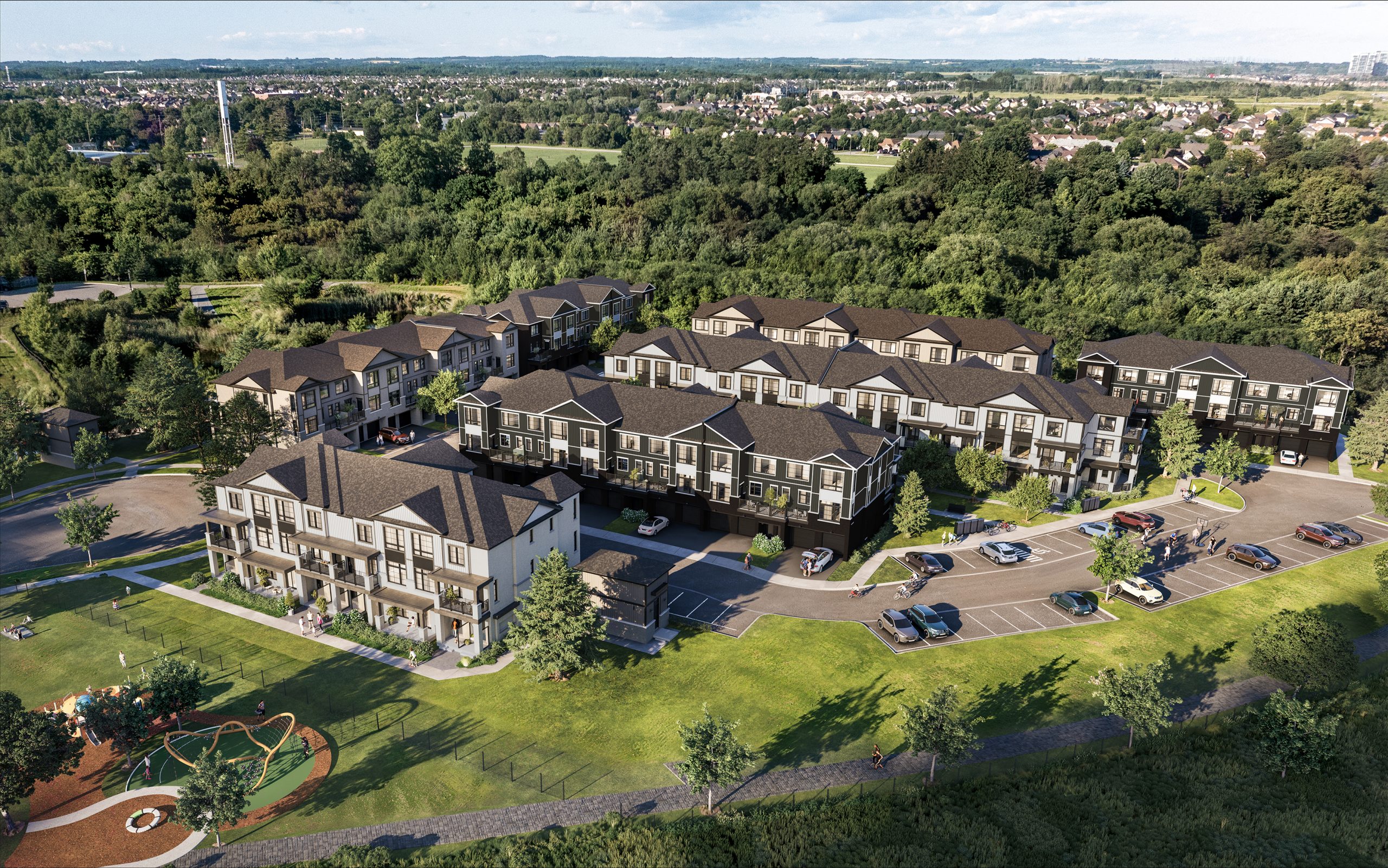 Brooklin Towns 2.0 in Whitby — rendering 4