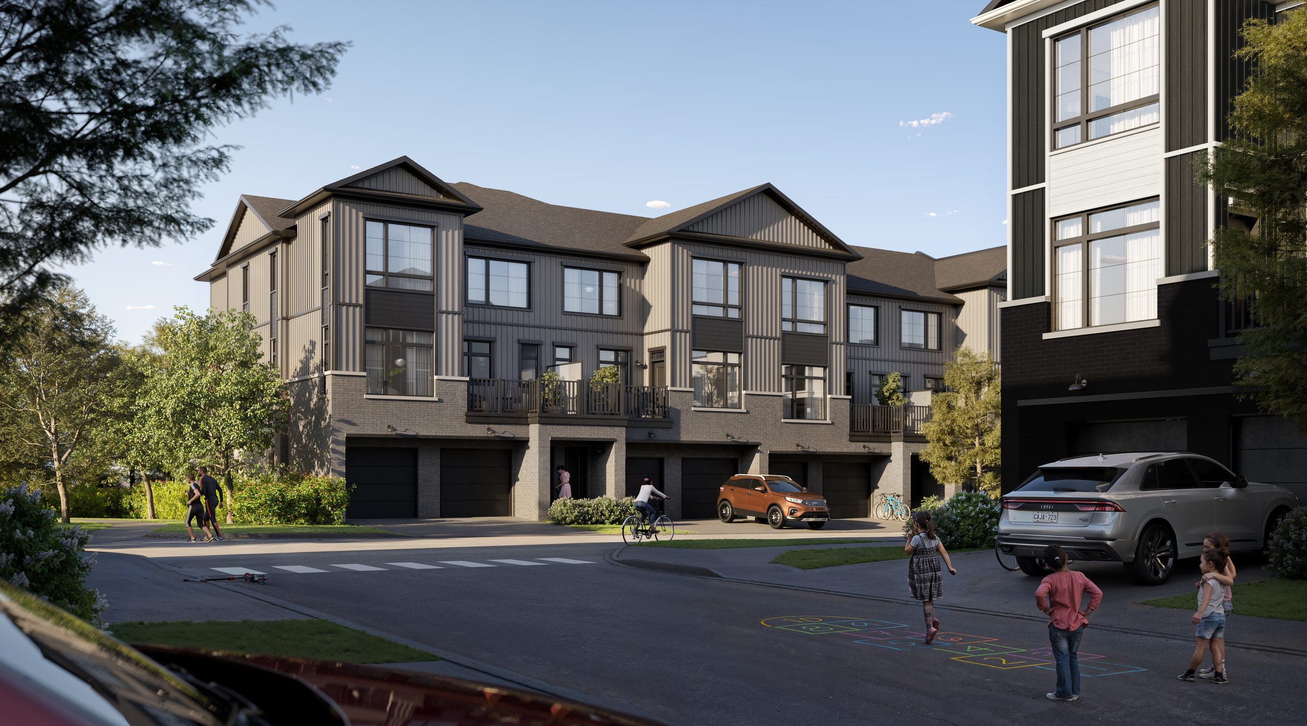 Brooklin Towns 2.0 in Whitby — rendering 2