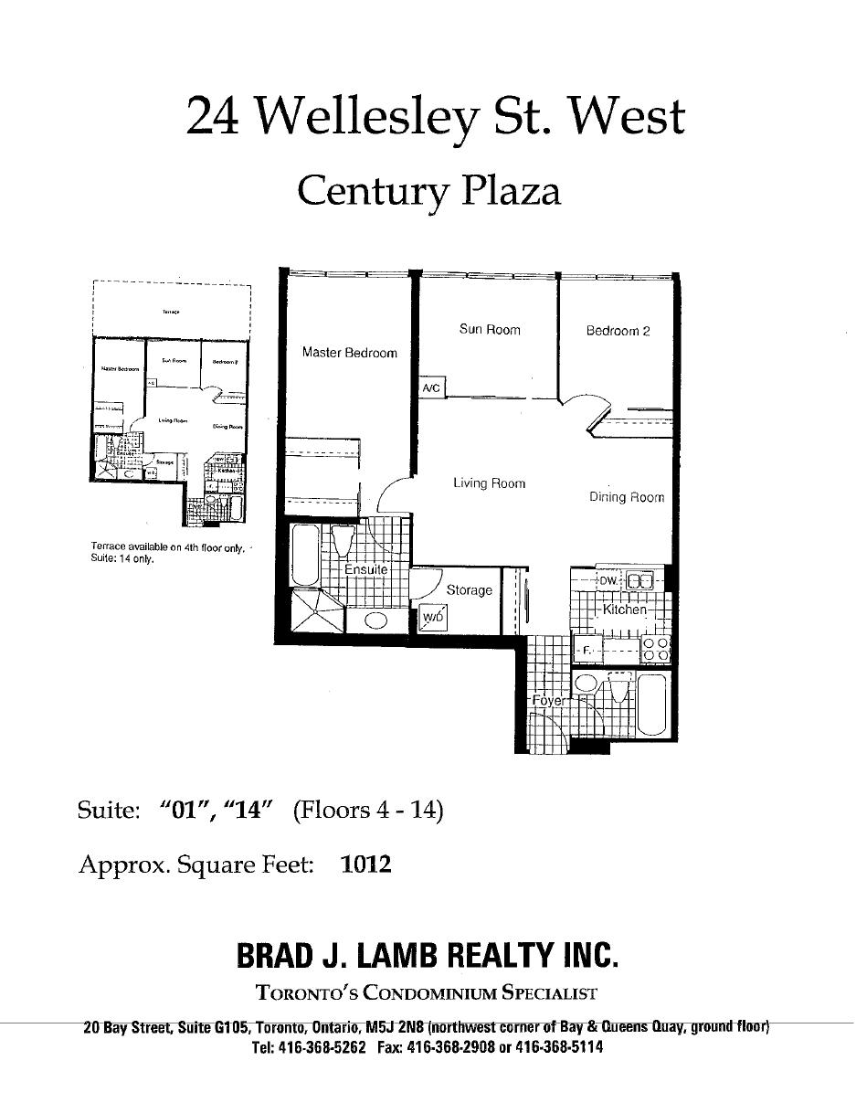 Suite 01/14 floor plan