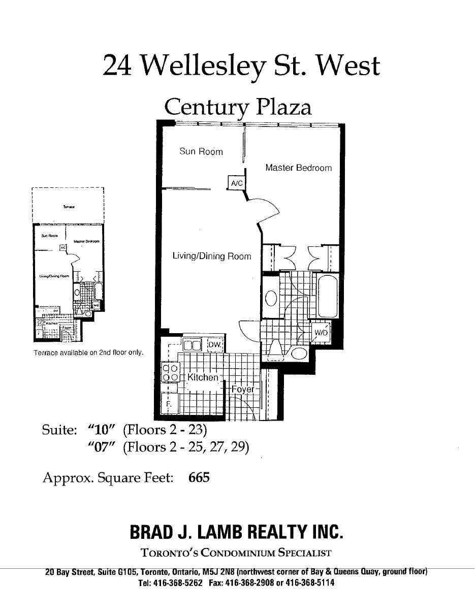 Suite 10/07 floor plan