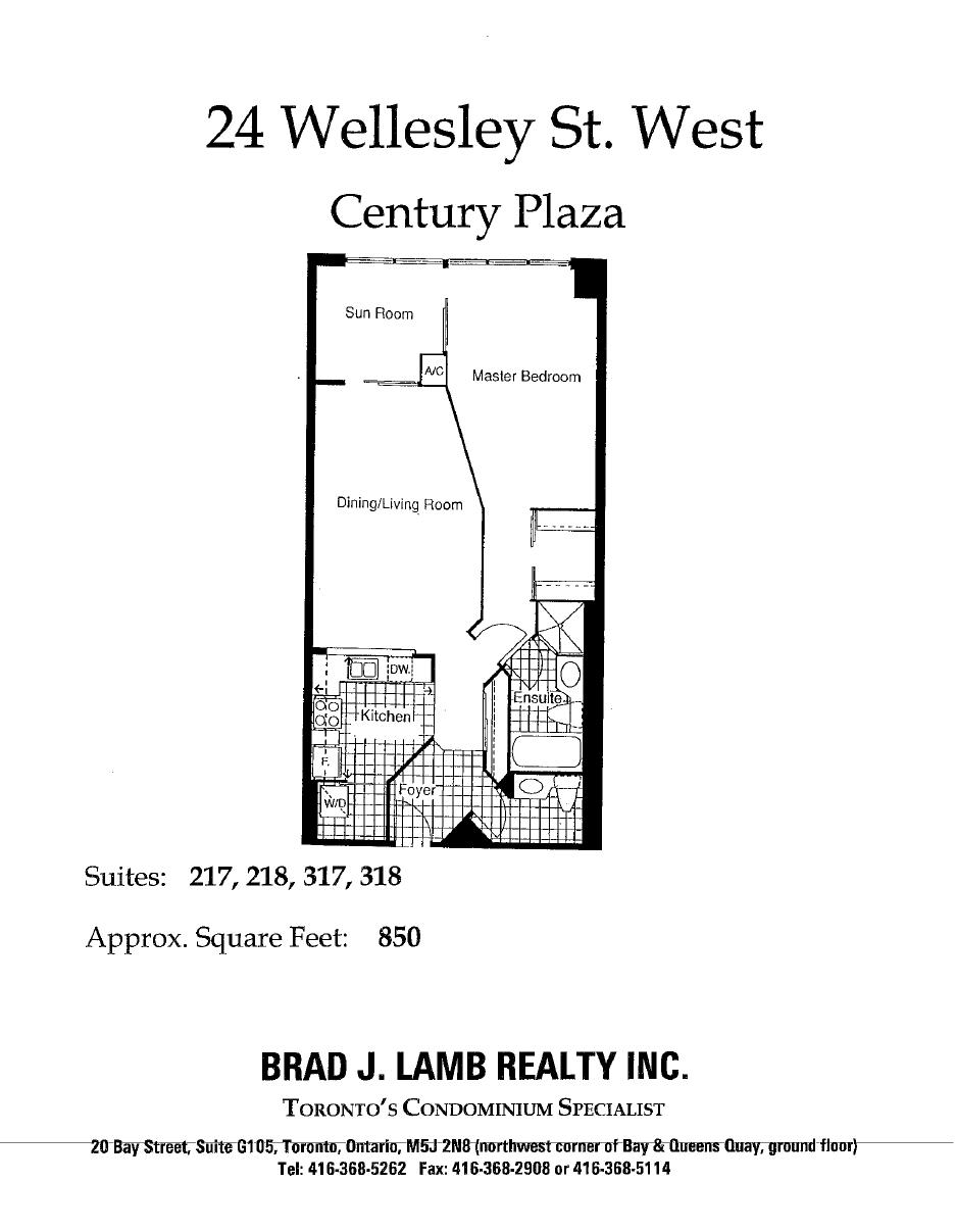 Suite 217/218/317/318 floor plan