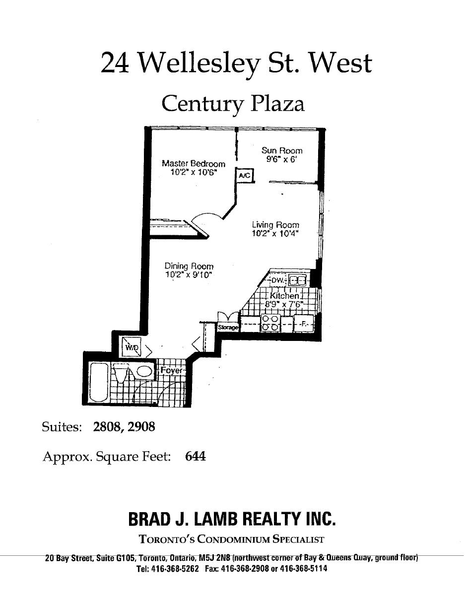 Suite 2808/2908 floor plan