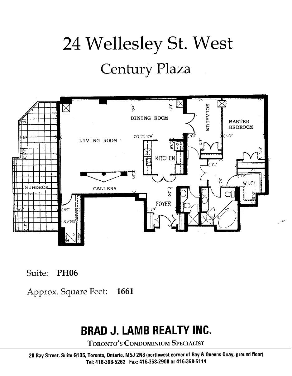 Suite PH06 floor plan