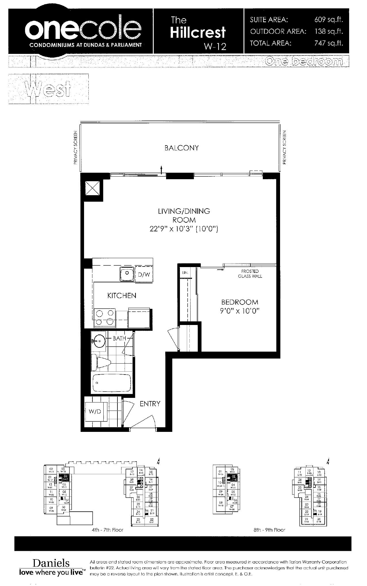 The Hillcrest (W-12) floor plan
