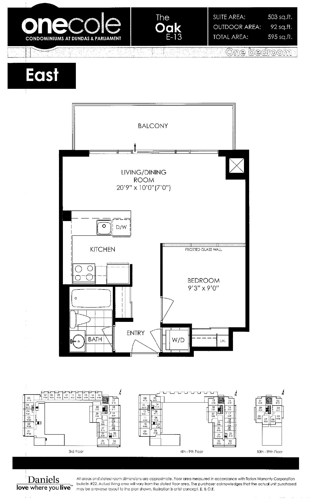 The Oak (E-13) floor plan